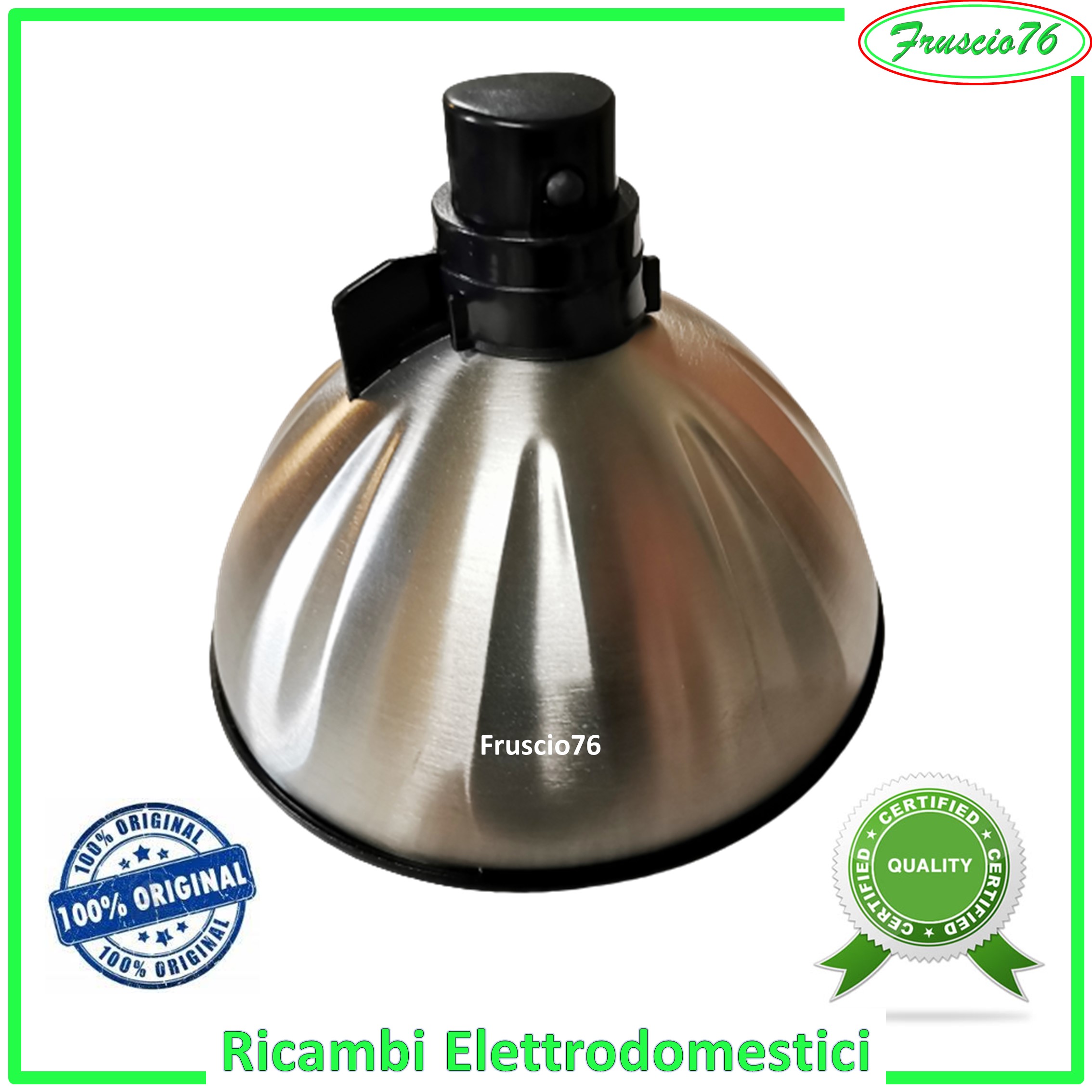 Coperchio Cono Premi Arancia Express RGV per Spremiagrumi 110131 110100 Ricambio